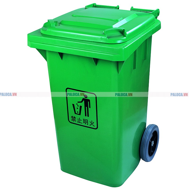 thùng rác nhựa hdpe và thùng rác nhựa composite