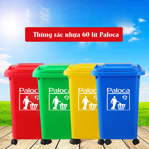 Trang bị thùng rác cho các vùng nông thôn mới