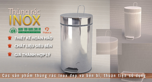Vì sao nên mua thùng rác inox tại Hành Tinh Xanh?